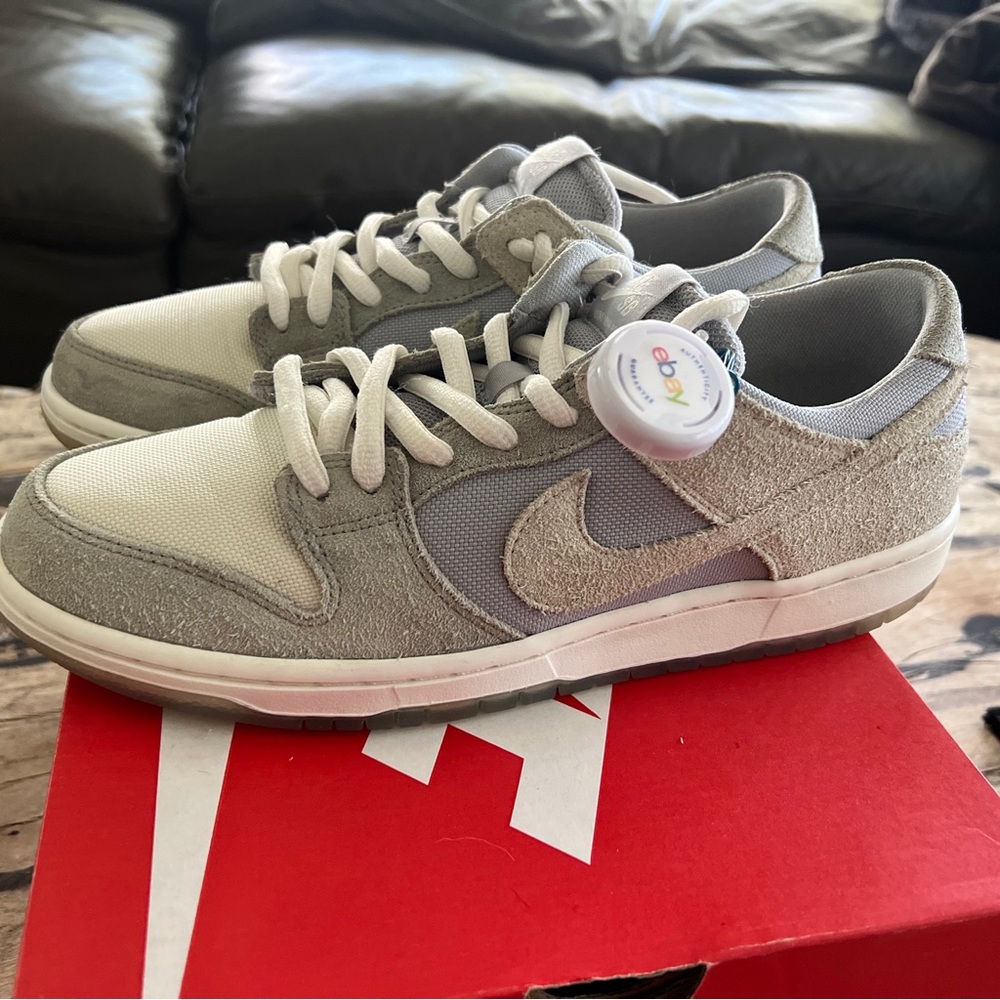 Nike SB Dunk Pro Low Wolf Grey Summit White Clear 854866-011 US 10.5